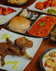 Lamb chops and mixed grill at Aarti Bar & Restaurant