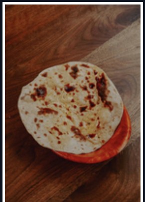 Freshly made roti